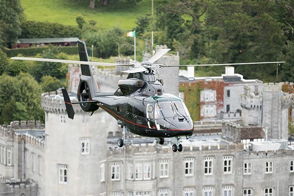 Helicopter exclusive hire Ireland chauffeur travel.