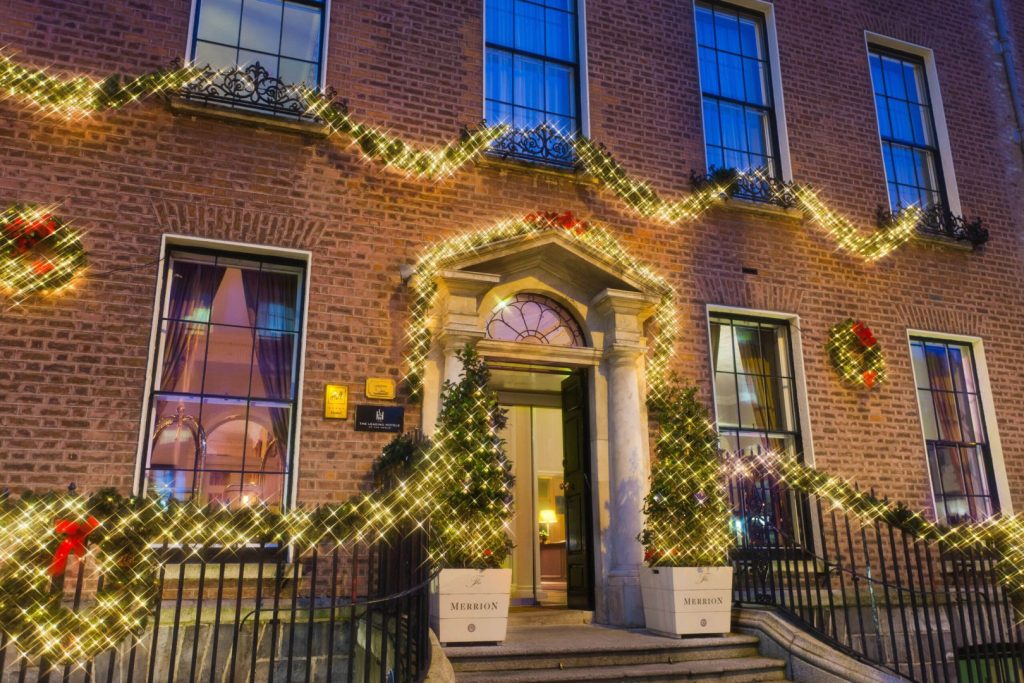 The Merrion Hotel at Christmas