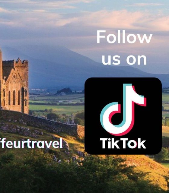 Follow Ireland Chauffeur Travel on Tik Tok @Irelandchauffeurtravel