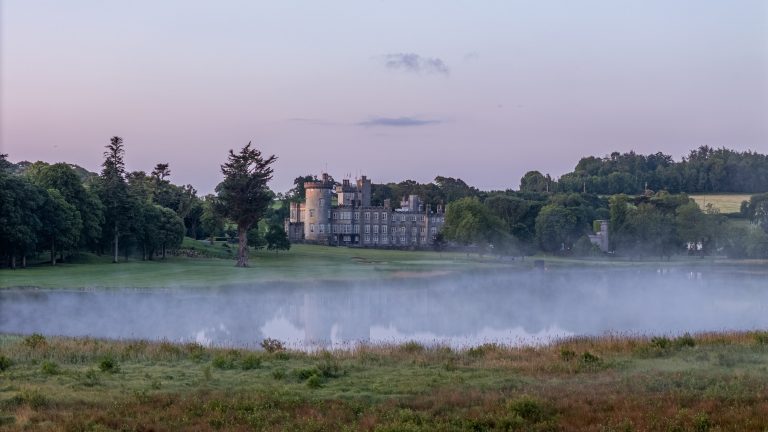 Dromoland Castle at dusk | Ireland Chauffeur Travel
